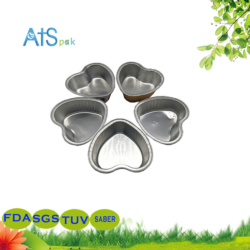 Heart shaped baking mold cookie muffin egg tart cup